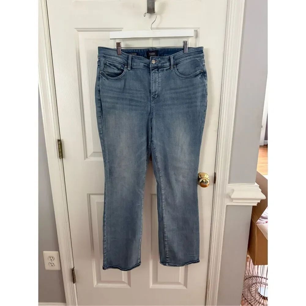 NYDJ Marilyn Straight Fit Jeans sz 16 EUC